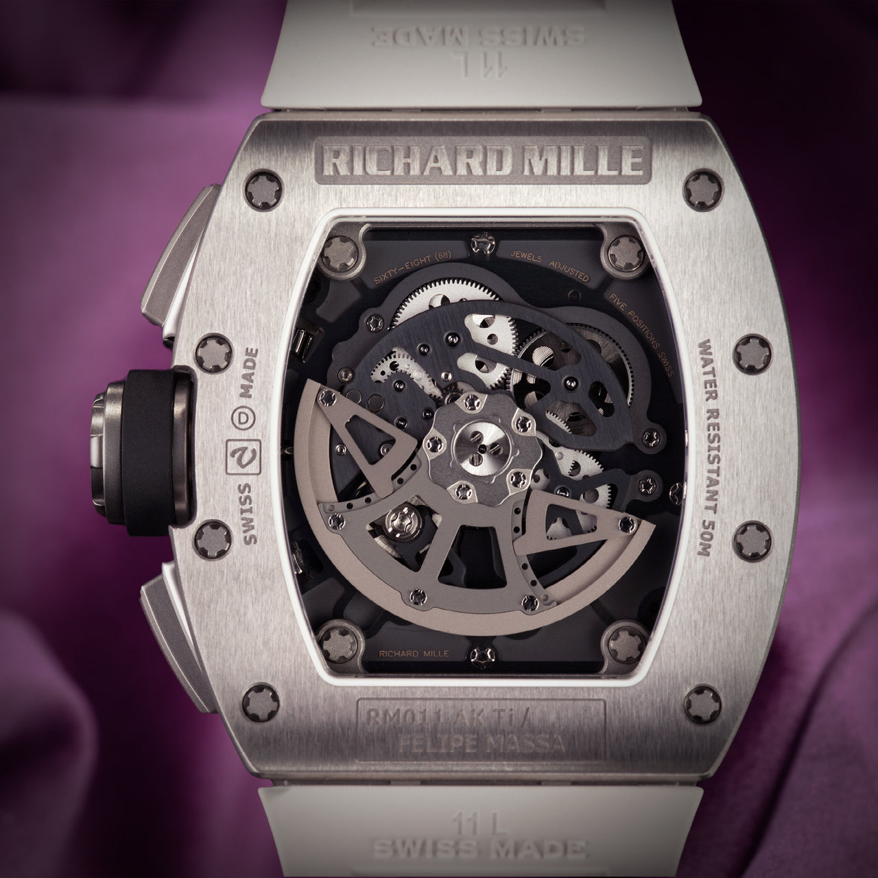 Richard Mille RM 011 Automatic Flyback Chronograph Felipe Massa WS RM011 AK Ti