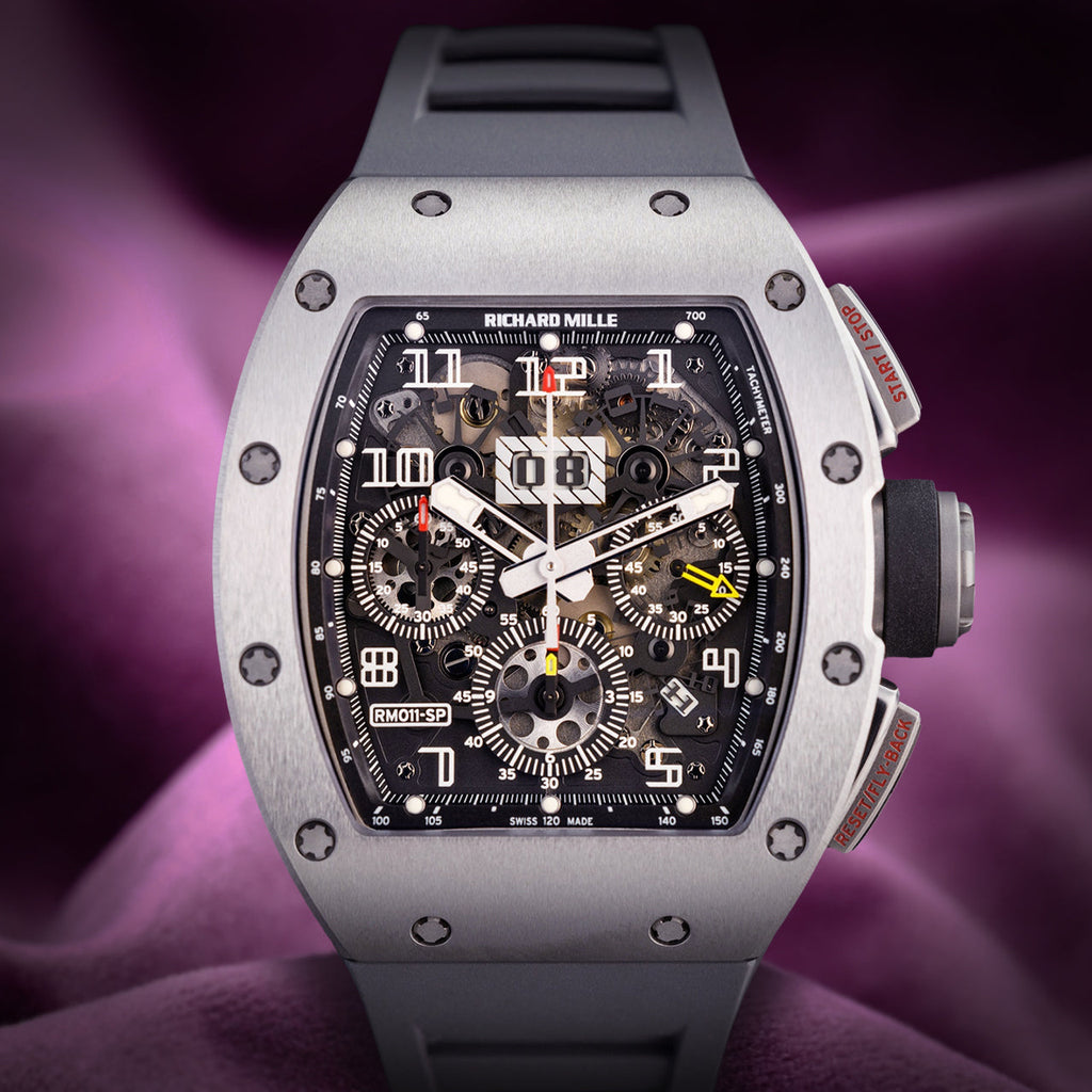 Richard Mille RM 011 Automatic Flyback Chronograph Felipe Massa LES RM011 AK Ti