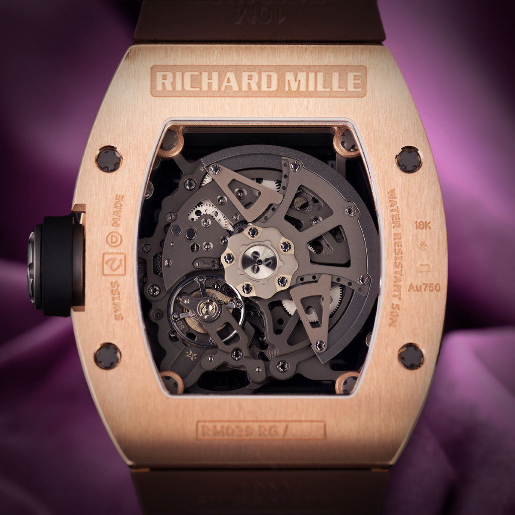Richard Mille RM 029 Automatic Oversized Date Red Gold BS RM029 RG