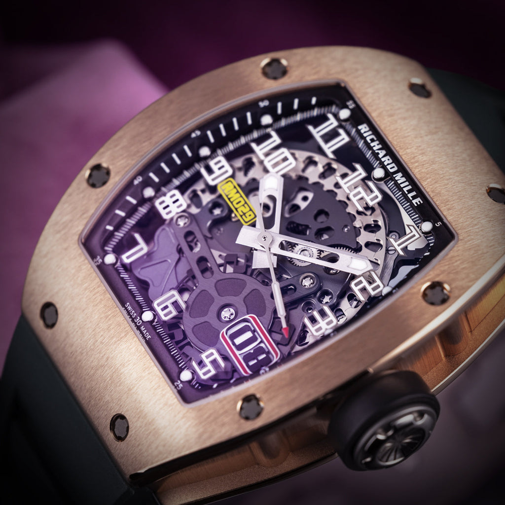 Richard Mille RM 029 Automatic Oversized Date Red Gold GS RM029 RG