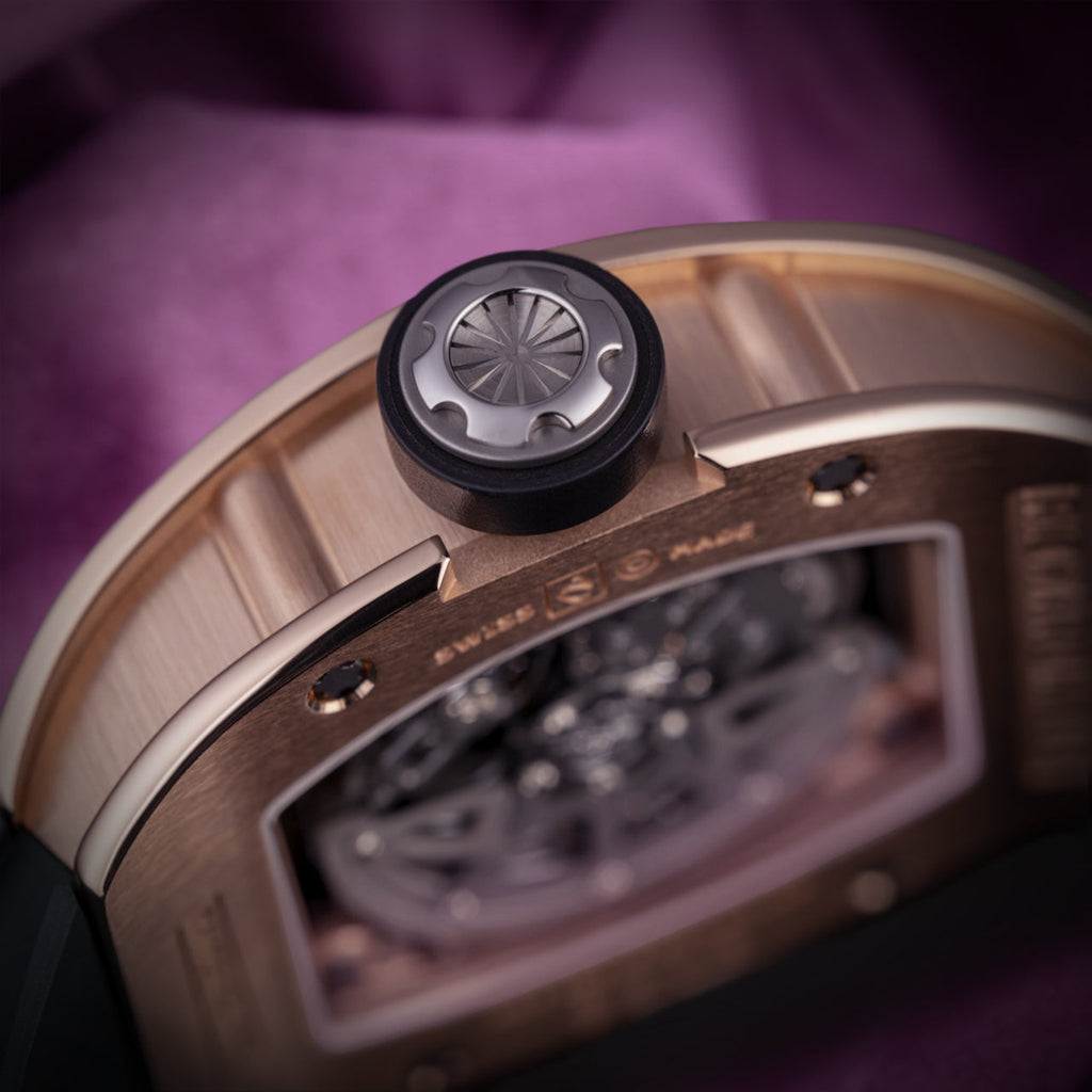 Richard Mille RM 029 Automatic Oversized Date Red Gold GS RM029 RG