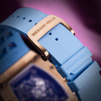 Richard Mille RM 030 Declutchable Rotor Vibrant Blue Strap RM030 RG