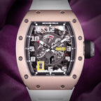 Richard Mille RM 030 Declutchable Rotor White Strap RM030 AN RG