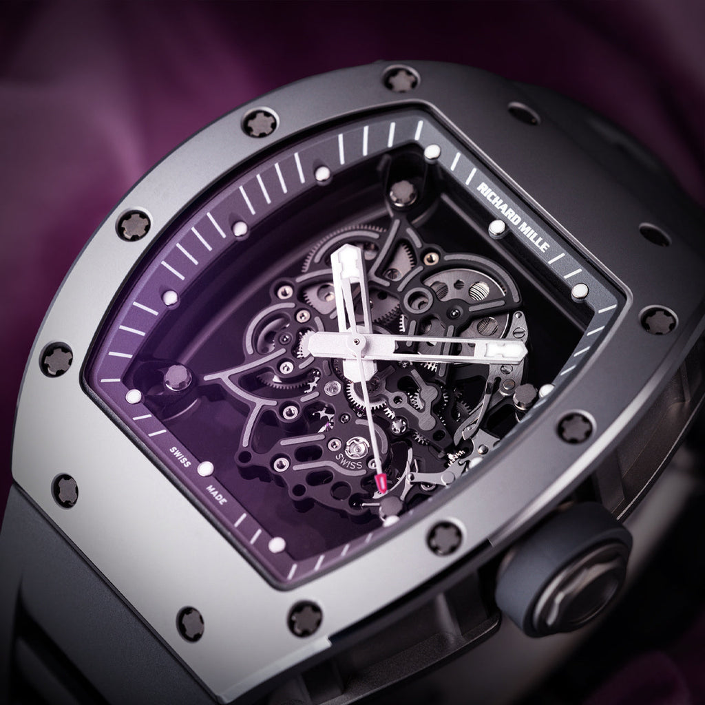 Richard Mille RM 055 Bubba Watson All Grey Ceramic Limited RM 055 Ti-TiC