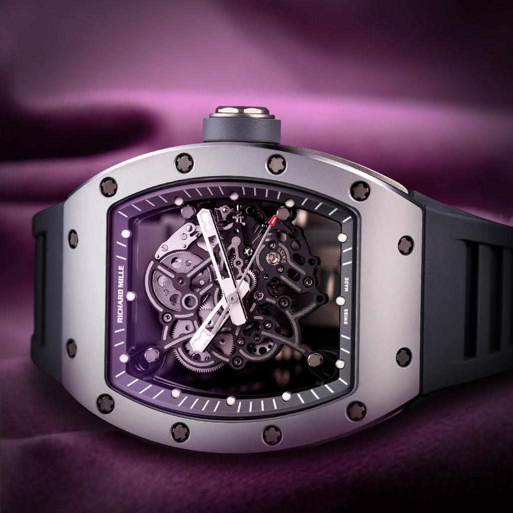 Richard Mille RM 055 Bubba Watson All Grey Ceramic Limited RM 055 Ti-TiC