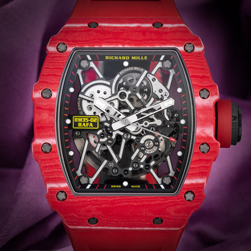 Richard Mille RM 35-02 Automatic Rafael Nadal Quartz-TPT Red RS RM35-02 FQ