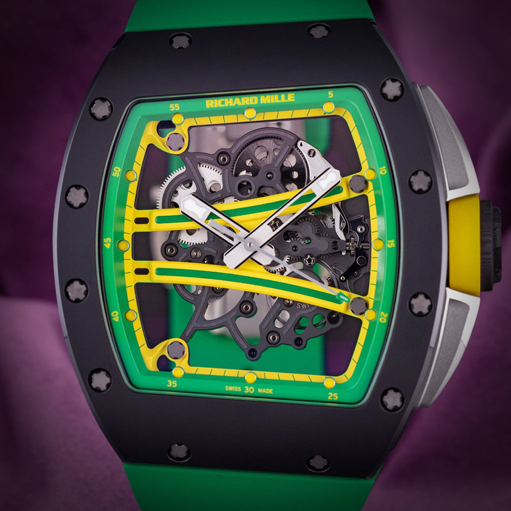 Richard Mille RM 61-01 Manual Winding Yohan Blake Jamaican Flag RM61-01 CA-TZP