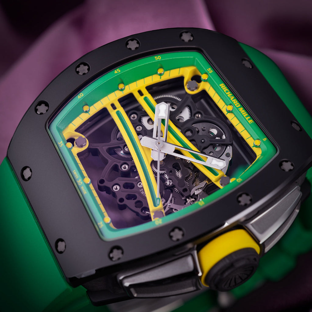 Richard Mille RM 61-01 Manual Winding Yohan Blake Jamaican Flag RM61-01 CA-TZP