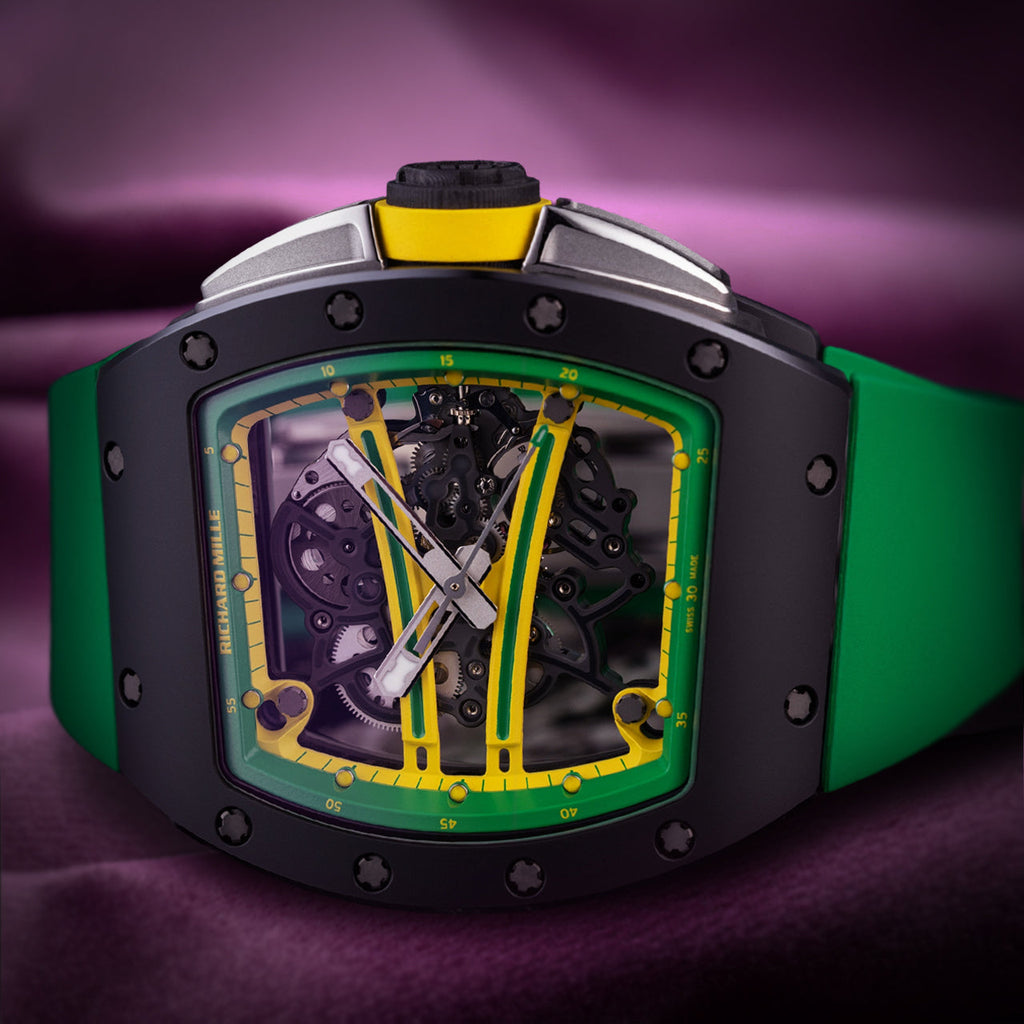 Richard Mille RM 61-01 Manual Winding Yohan Blake Jamaican Flag RM61-01 CA-TZP