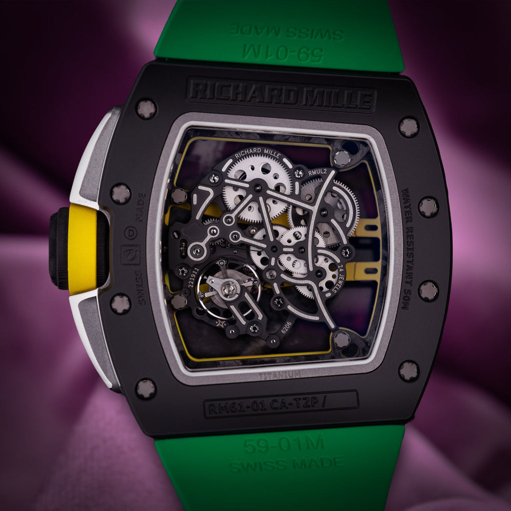 Richard Mille RM 61-01 Manual Winding Yohan Blake Jamaican Flag RM61-01 CA-TZP