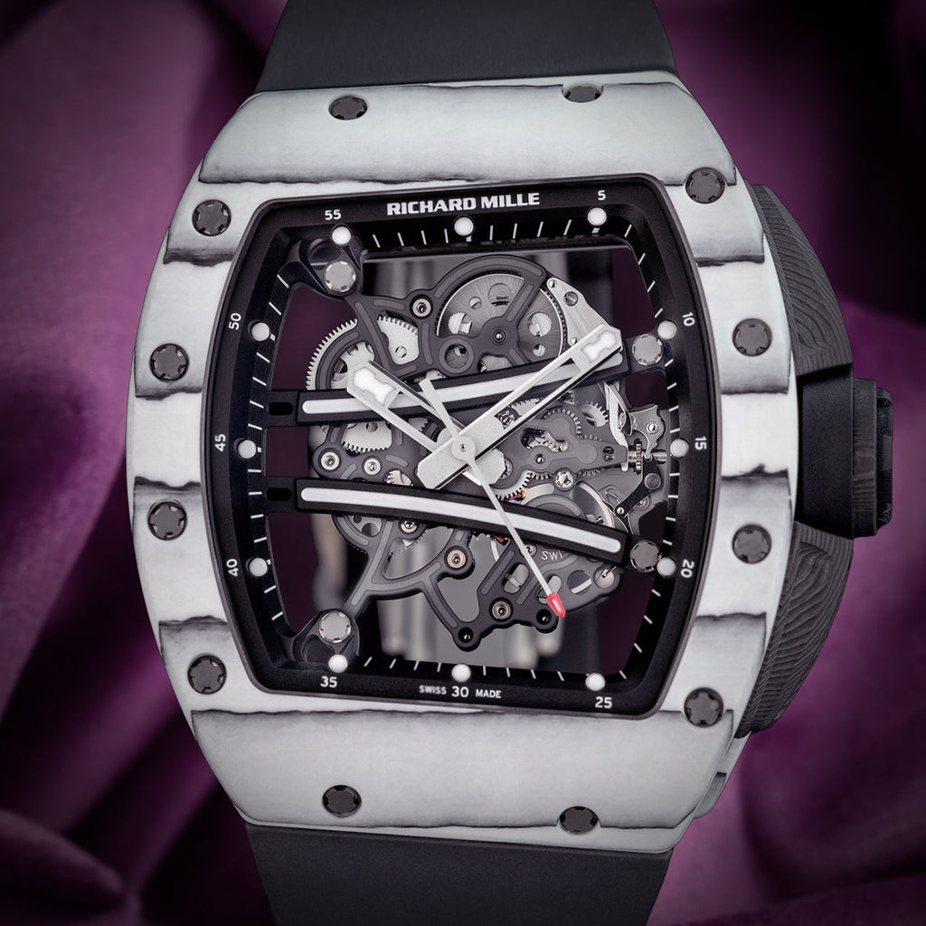 Richard Mille RM 61-01 Ultimate Edition Yohan Blake White Carbon RM61-01 CA FQ