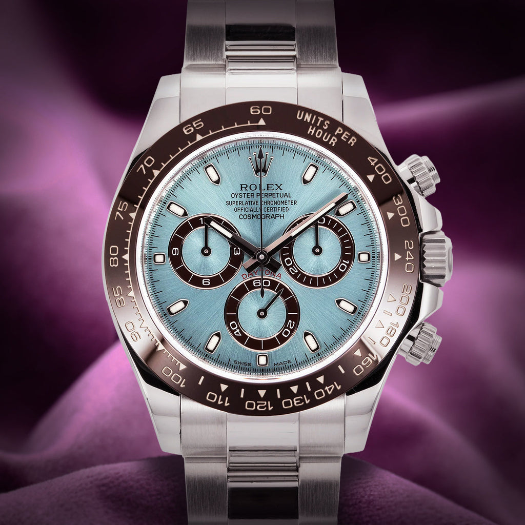 Rolex Daytona Platinum Oyster 116506 Ice Blue Dial