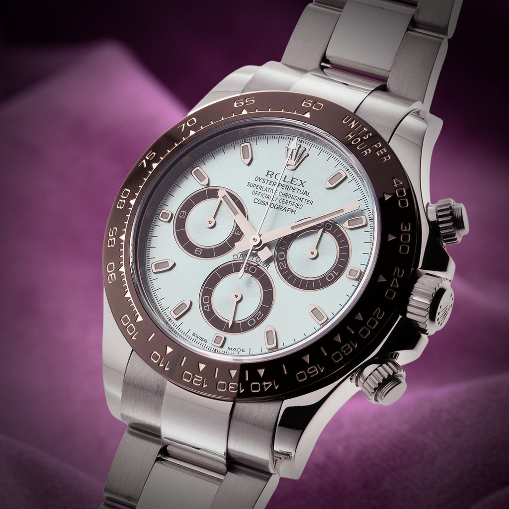 Rolex Daytona Platinum Oyster 116506 Ice Blue Dial