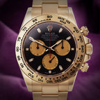 Rolex Daytona Paul Newman 18k Yellow Gold Oyster 116508 Black Dial