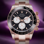 Rolex Daytona Le Mans 18k Rose Gold Oyster 126525LN Black Dial
