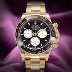 Rolex Daytona Le Mans 18k Yellow Gold Oyster 126528LN Black Dial
