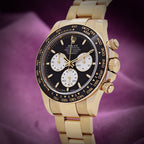 Rolex Daytona Le Mans 18k Yellow Gold Oyster 126528LN Black Dial
