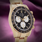 Rolex Daytona Le Mans 18k Yellow Gold Oyster 126528LN Black Dial