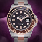 Rolex GMT-Master II Root Beer Stainless Steel / 18k Rose Gold Oyster 126711CHNR