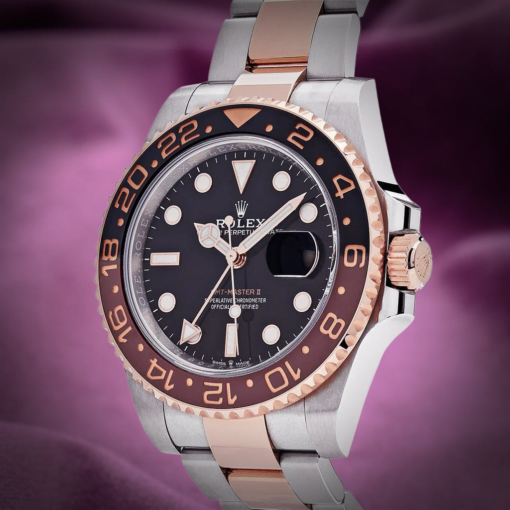 Rolex GMT-Master II Root Beer Stainless Steel / 18k Rose Gold Oyster 126711CHNR