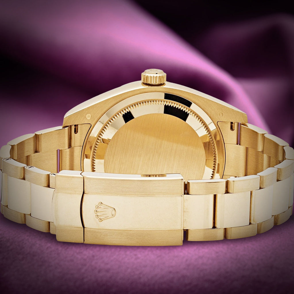 Rolex Sky-Dweller 18k Yellow Gold Oyster 326938 Champagne Dial Arabic Numerals