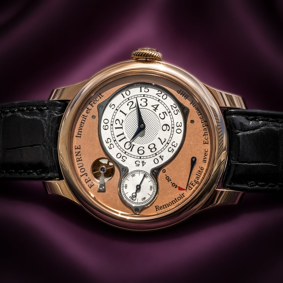 F.P.Journe Chronomètre Optimum 42mm Rose Gold Chronometre Optimum - Ref. CO Salmon Dial