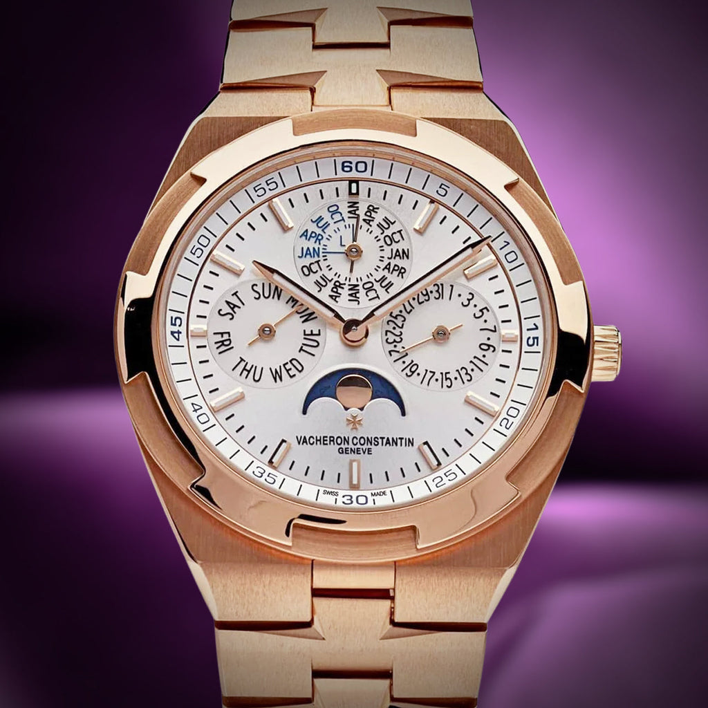 Vacheron Constantin Overseas Perpetual Calendar Ultra-Thin Silver Dial 4300V/120R-B064
