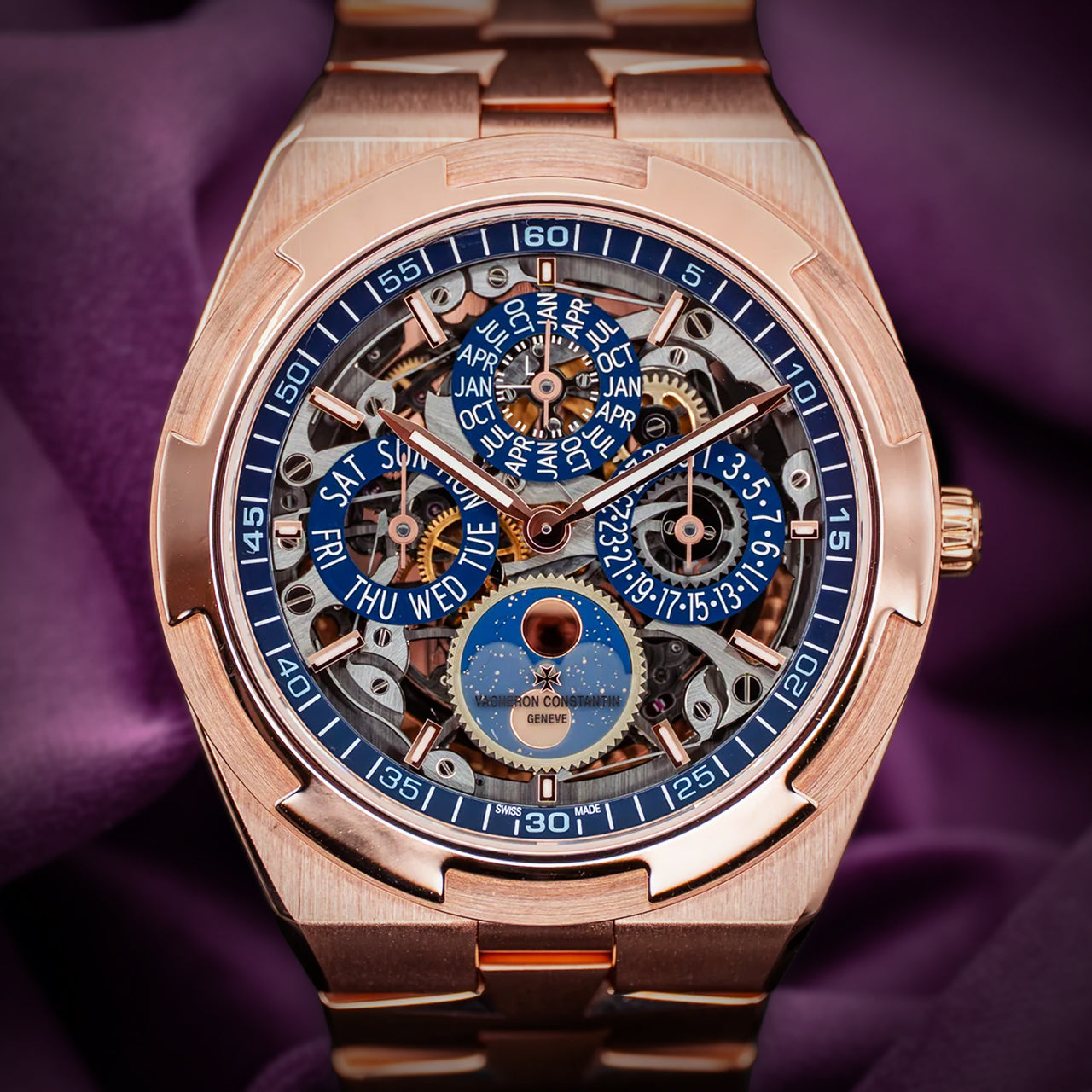 Vacheron Constantin Overseas Perpetual Ultra-Thin 4300V/220R-B642 Skeleton