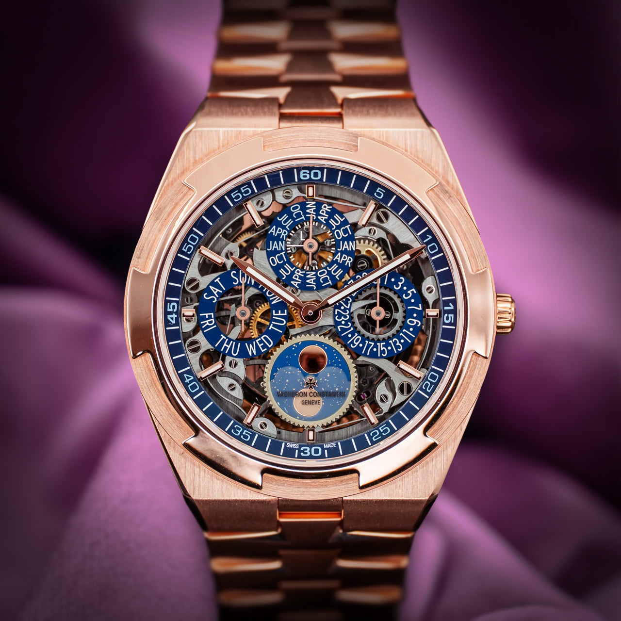 Vacheron Constantin Overseas Perpetual Ultra-Thin 4300V/220R-B642 Skeleton