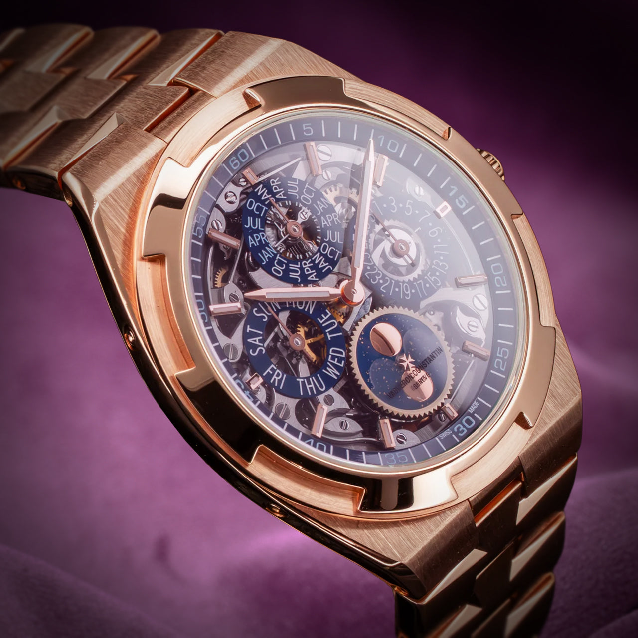 Vacheron Constantin Overseas Perpetual Ultra-Thin 4300V/220R-B642 Skeleton