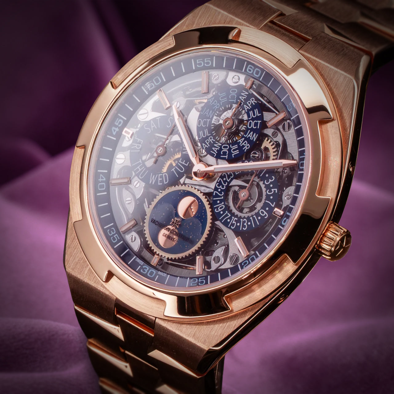 Vacheron Constantin Overseas Perpetual Ultra-Thin 4300V/220R-B642 Skeleton