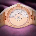 Vacheron Constantin Overseas Self-Winding 4500V/110R-B705 Pink Gold Blue Dial