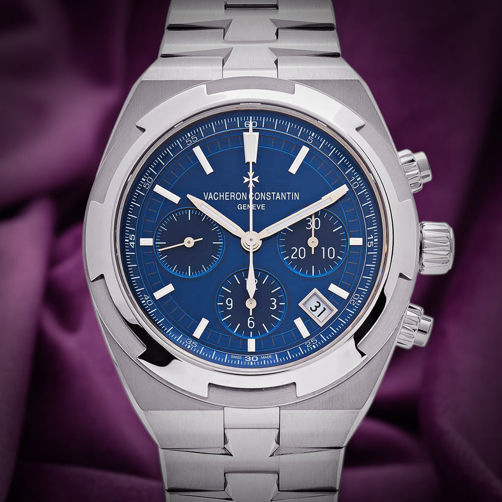 Vacheron Constantin Overseas Chronograph 5500V/110A-B148 Steel Blue Dial