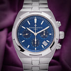 Vacheron Constantin Overseas Chronograph 5500V/110A-B148 Steel Blue Dial