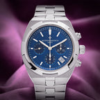 Vacheron Constantin Overseas Chronograph 5500V/110A-B148 Steel Blue Dial
