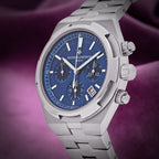 Vacheron Constantin Overseas Chronograph 5500V/110A-B148 Steel Blue Dial