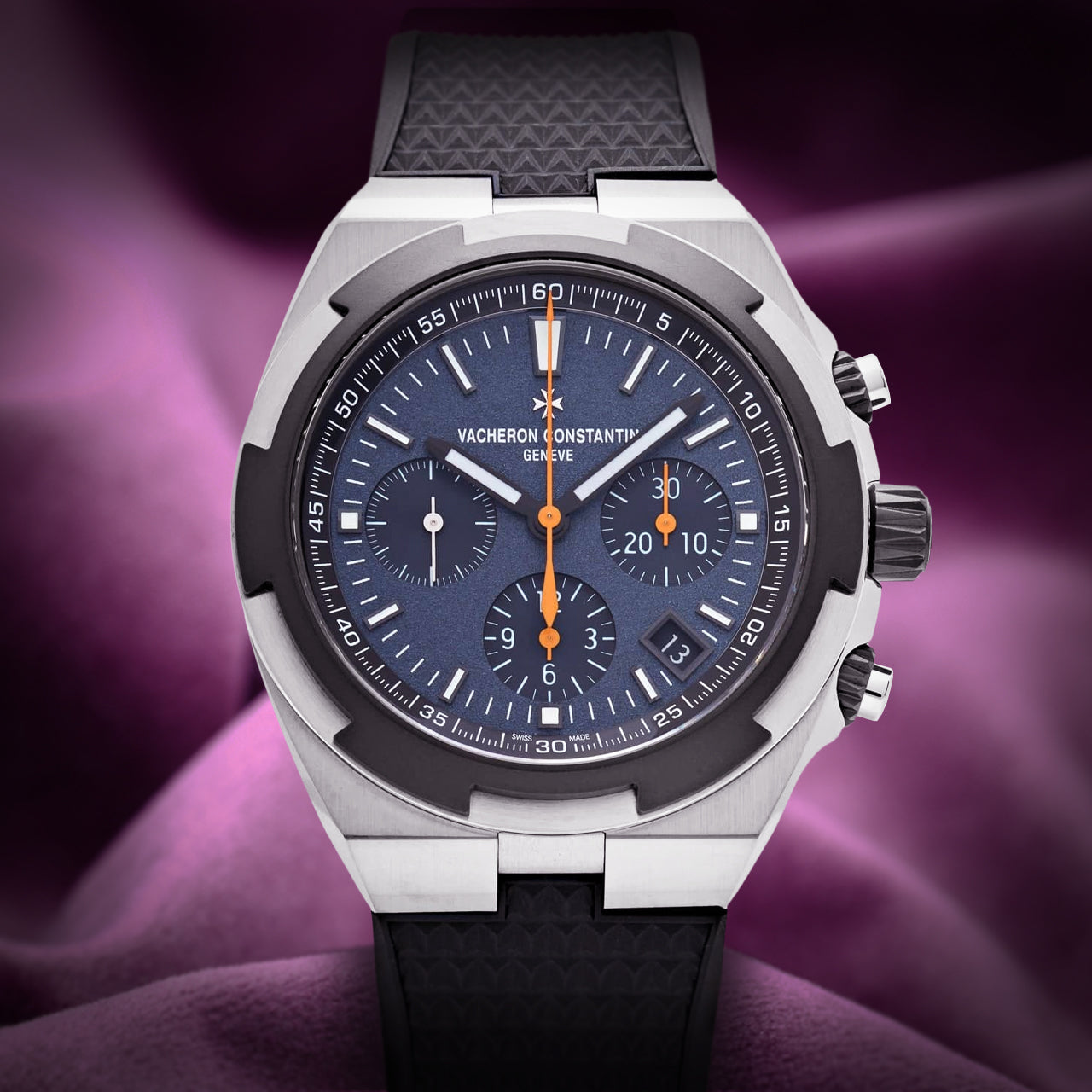 Vacheron Constantin Overseas Chronograph Everest 5510V/000T-B923 Titanium/ Steel