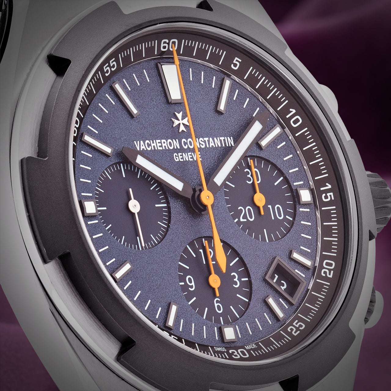 Vacheron Constantin Overseas Chronograph Everest 5510V/000T-B923 Titanium/ Steel