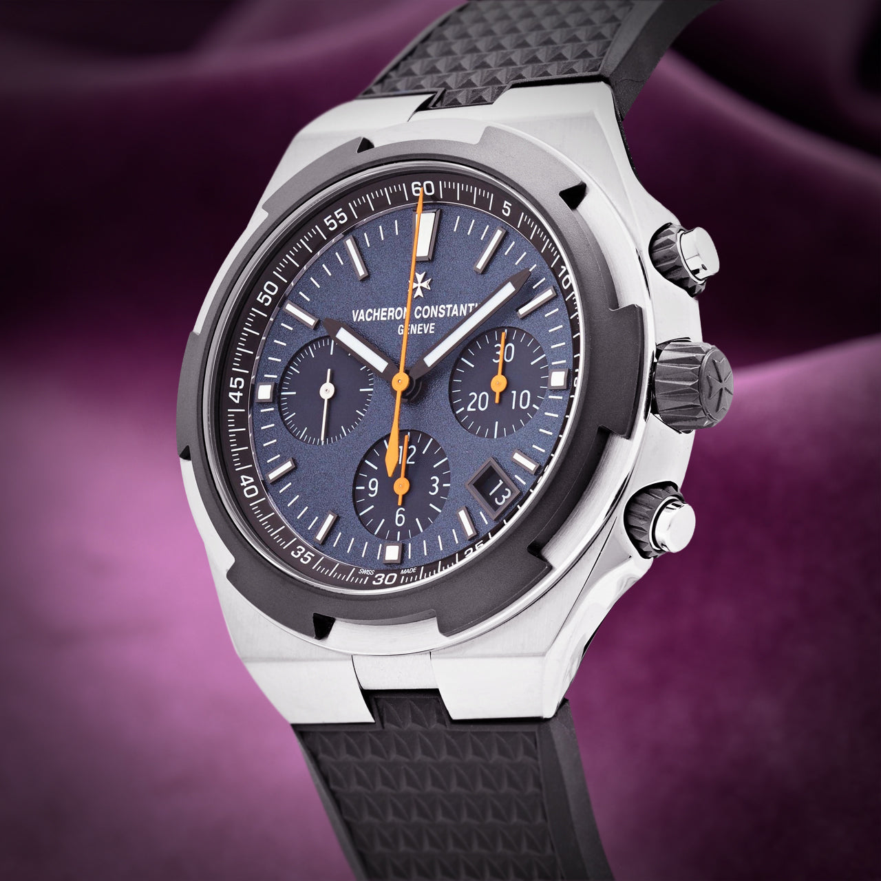 Vacheron Constantin Overseas Chronograph Everest 5510V/000T-B923 Titanium/ Steel