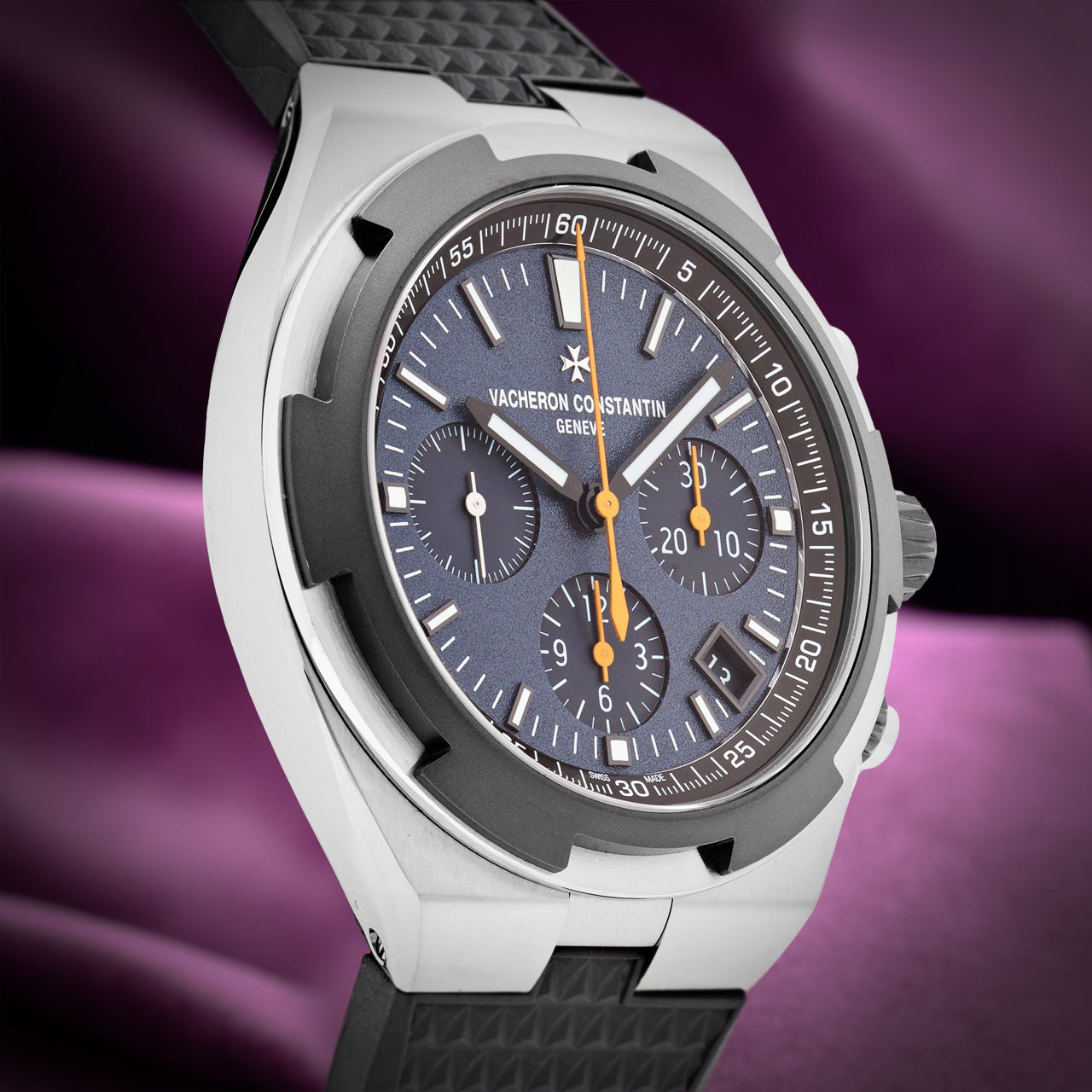 Vacheron Constantin Overseas Chronograph Everest 5510V/000T-B923 Titanium/ Steel