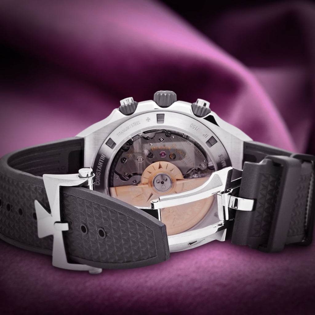 Vacheron Constantin Overseas Chronograph Everest 5510V/000T-B923 Titanium/ Steel