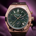 Vacheron Constantin Overseas Chronograph 5520V/210R-B966 Pink Gold Green Dial