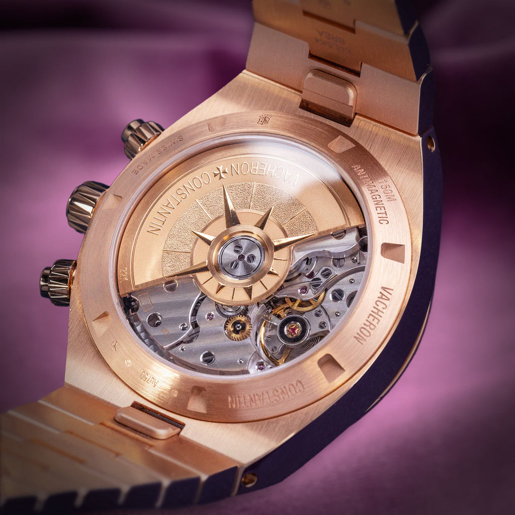 Vacheron Constantin Overseas Chronograph 5520V/210R-B966 Pink Gold Green Dial