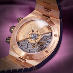 Vacheron Constantin Overseas Chronograph 5520V/210R-B966 Pink Gold Green Dial