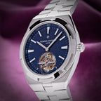 Vacheron Constantin Overseas Tourbillon 6000V/110A-B544 Steel Blue Dial