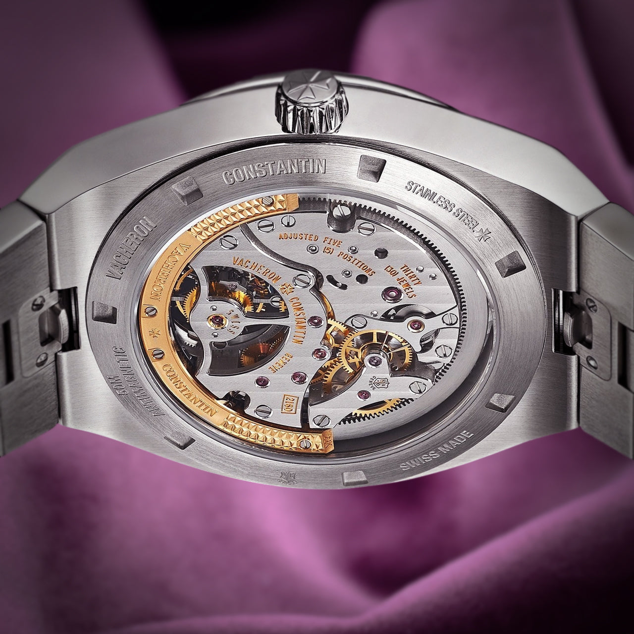 Vacheron Constantin Overseas Tourbillon 6000V/110A-B544 Steel Blue Dial