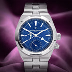 Vacheron Constantin Overseas Dual Time 7900V/110A-B334 Stainless Steel Blue Dial