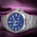Vacheron Constantin Overseas Dual Time 7900V/110A-B334 Stainless Steel Blue Dial